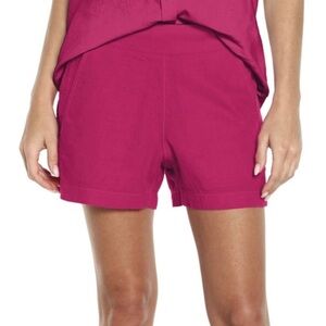 NWT Gap Very Berry Pink Linen Shorts